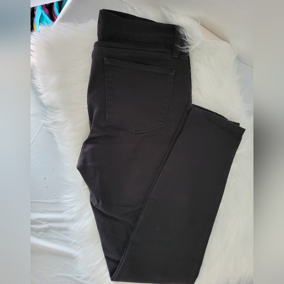 J Crew Toothpick Black Skinny Jeans Size 30x27 - Picture 1 of 6